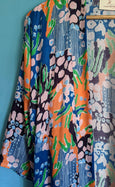 Sea Garden Long Kimono