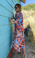 Woodland Picasso Long Kimono