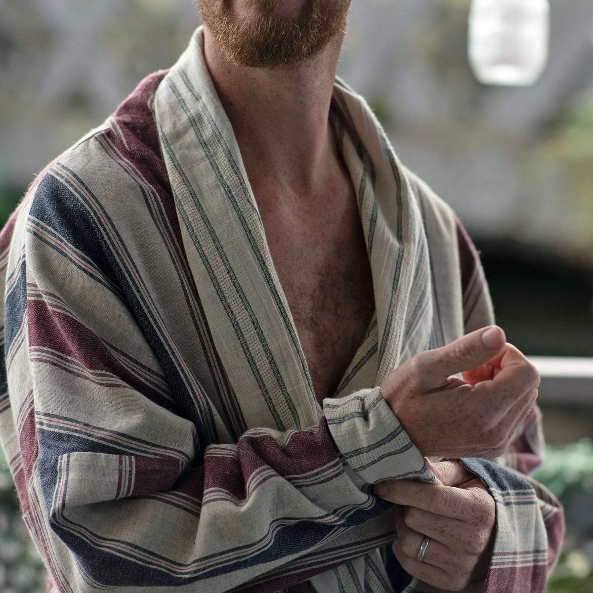 Men's Dressing Gowns Ethical Limited Edition Clothing by Verry Kerry