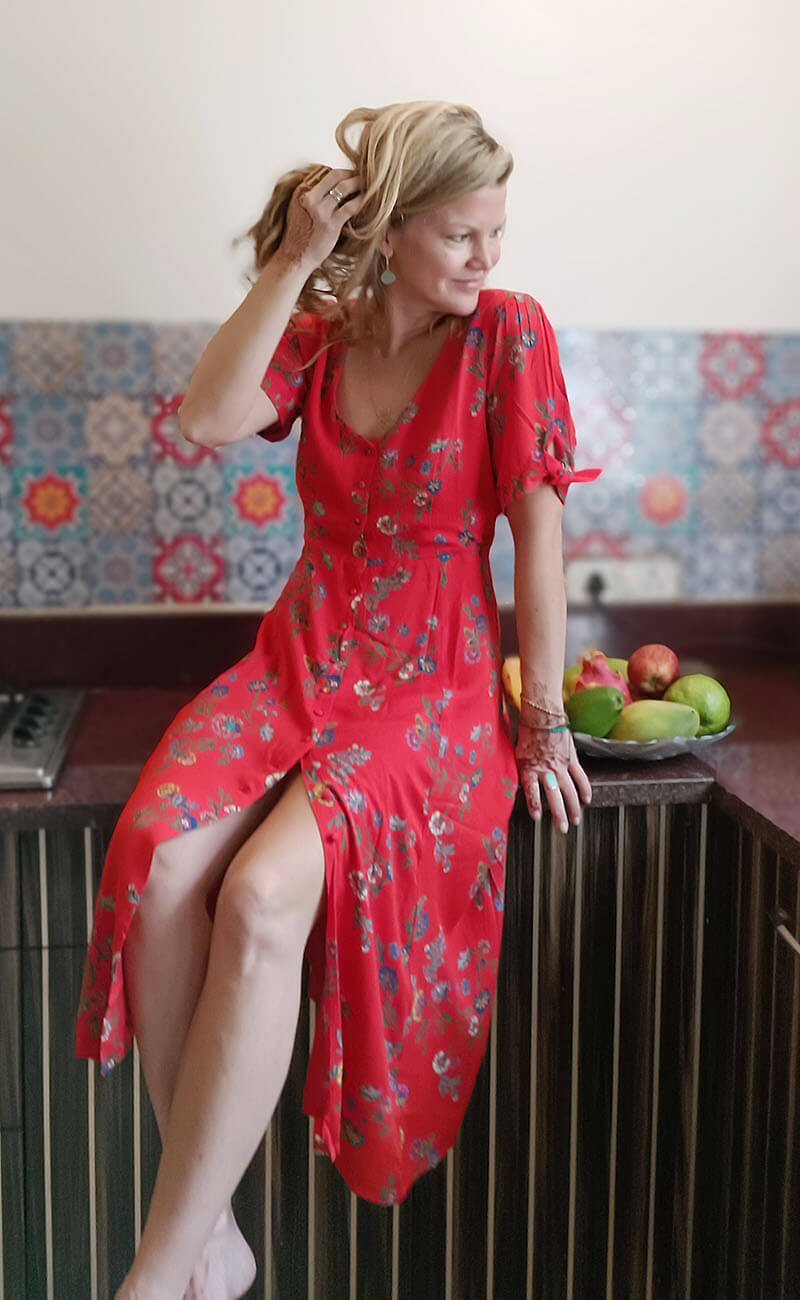 red floral babydoll dress Think It Through Red Babydoll Dress, X-Large - The Mint Julep Boutique