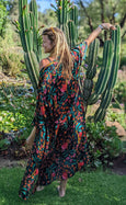 Firefly Jungle Long Kimono