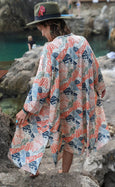 Kyoto Mid-length Bamboo Silk Kimono