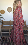 Ladies Kimono Robe - Scarlett Batik