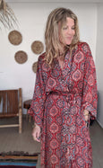 Ladies Kimono Robe - Scarlett Batik