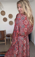 Ladies Kimono Robe - Scarlett Batik