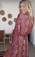 Ladies Kimono Robe - Scarlett Batik