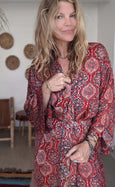 Ladies Kimono Robe - Scarlett Batik