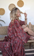 Ladies Kimono Robe - Scarlett Batik