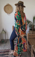 Ladies Kimono Robe - Woodstock
