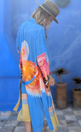 LAZ & KEZ - Original Art Kimono Robe - EAGLE