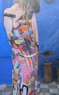 LAZ & KEZ - Original Art Kimono Robe - BULL