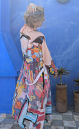 LAZ & KEZ - Original Art Kimono Robe - BULL