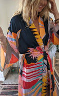 LAZ & KEZ - Original Art Kimono Robe
