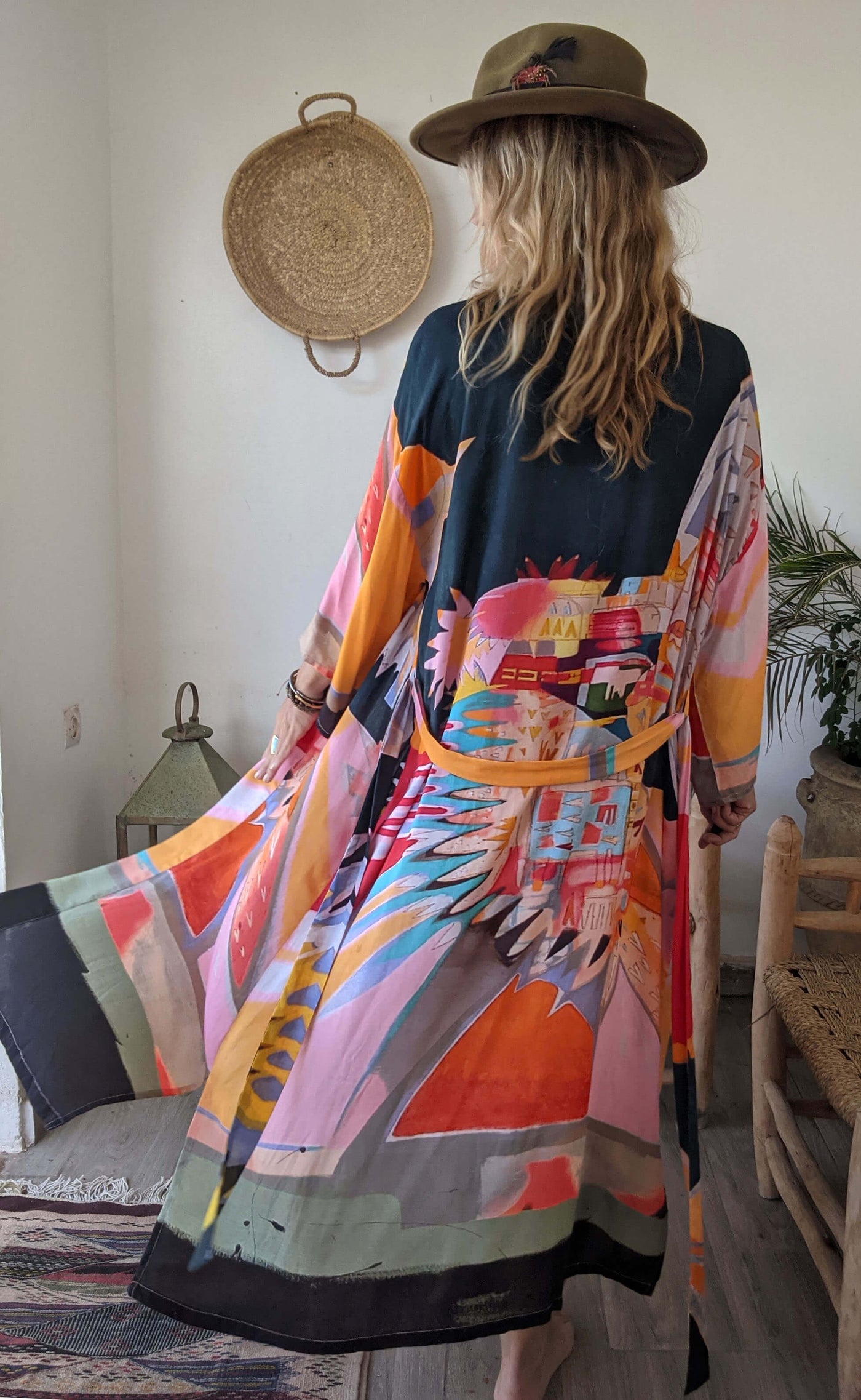 LAZ & KEZ - Original Art Kimono Robe