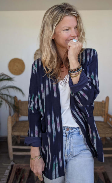 Morocco Ikat Coat