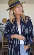 Morocco Ikat Coat