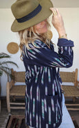 Morocco Ikat Coat