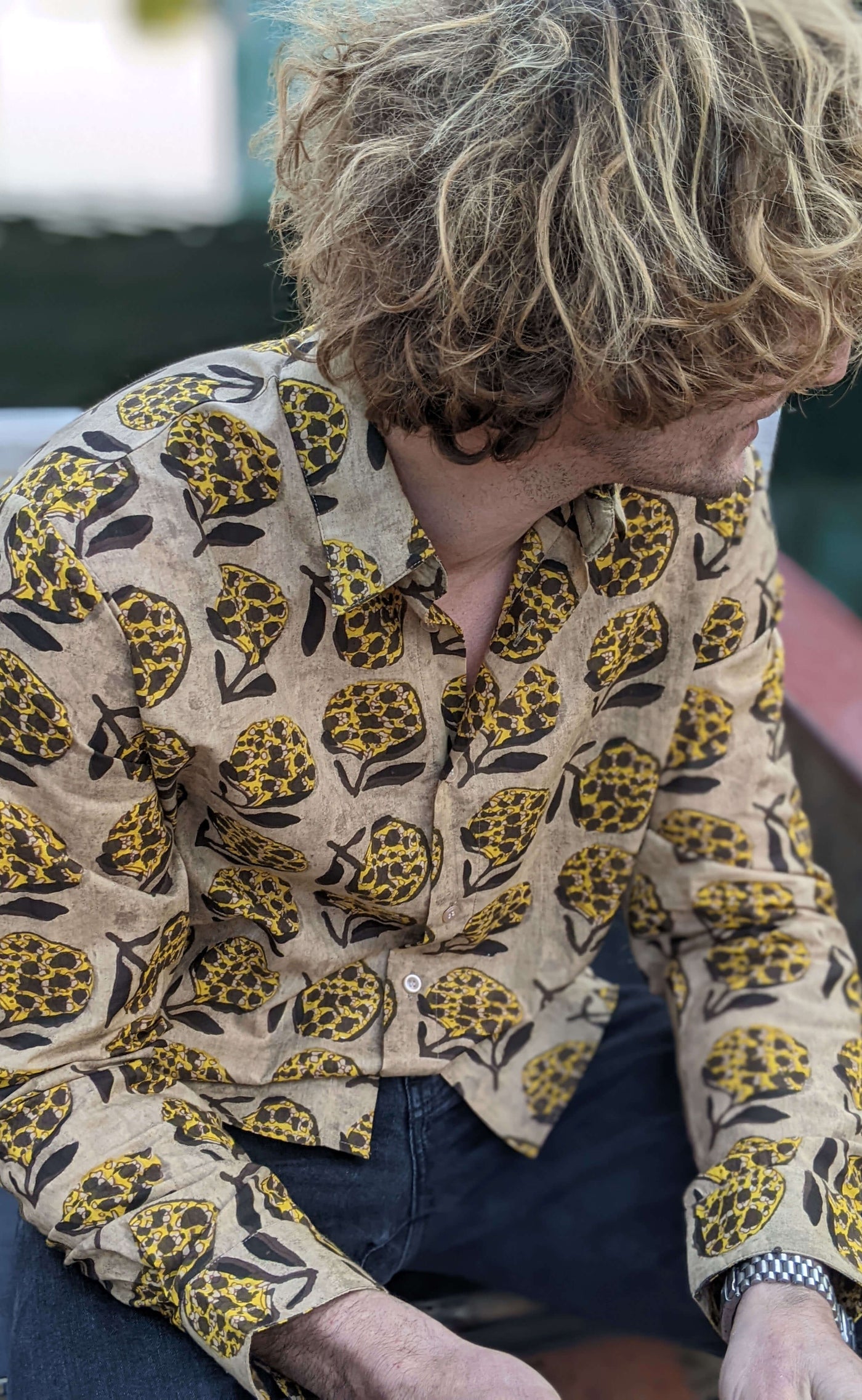 Mens Funky Tailored Shirt - Baobab