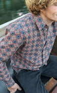 Mens Funky Tailored Shirt - Electric Fence