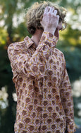 Mens Funky Tailored Shirt - Retro Goa