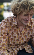 Mens Funky Tailored Shirt - Retro Goa