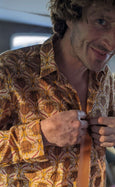 Mens Funky Tailored Shirt - Retro Goa