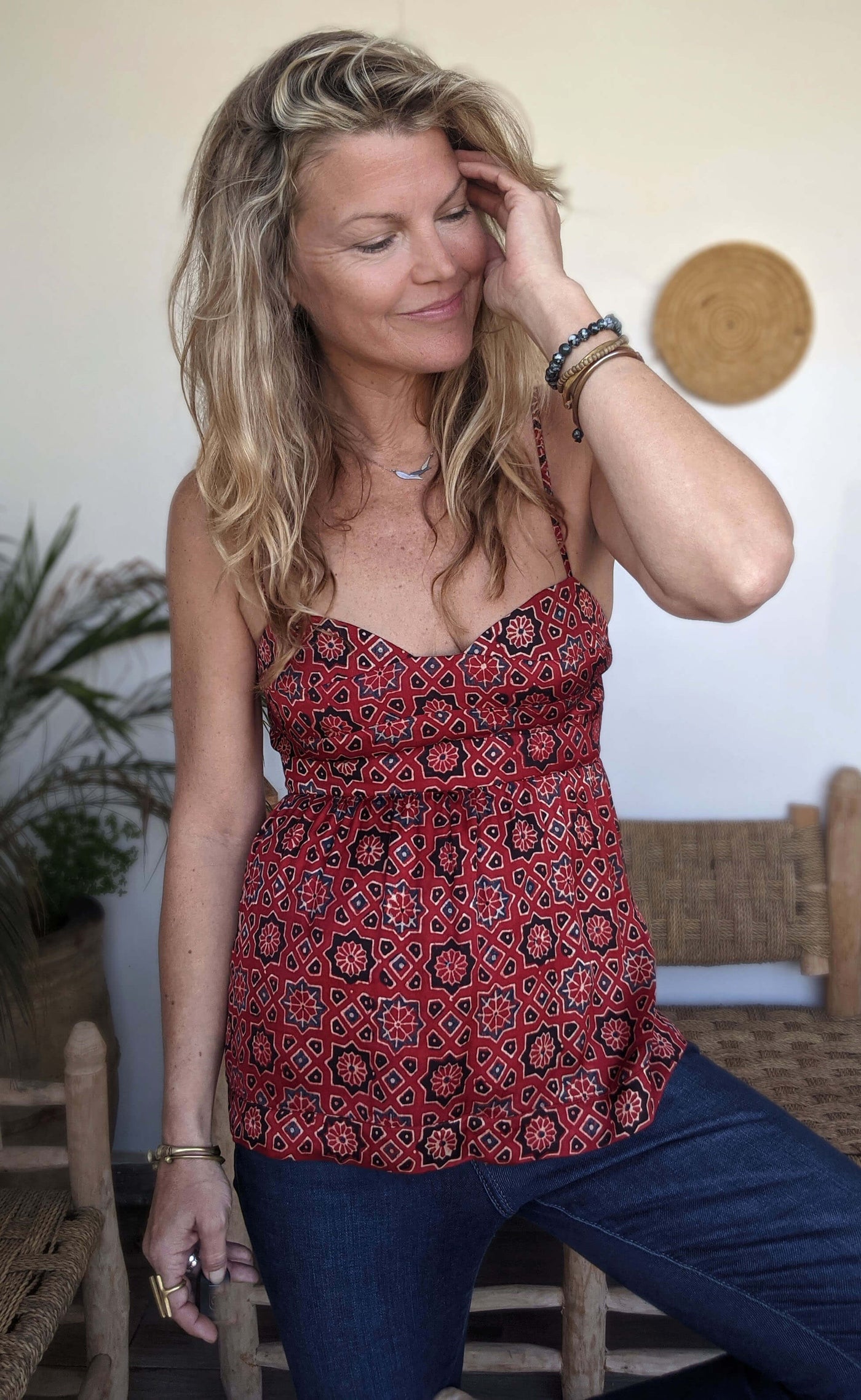 Corset Party Top - Scarlett O'Hara Batik