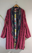 Smallworld Colourful Reversible Kimono Coat Robe