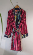 Smallworld Colourful Reversible Kimono Coat Robe