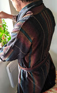 'Gnarly Sunset' Kimono Dressing Gown - Mens Organic Cotton House Robe