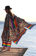 Festival Kimono Jacket LGBTQ PRIDE Rainbow Outfit