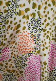 Neon Leopard Babydoll Dress