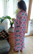 Pink Panther Long Kimono Dressing Gown